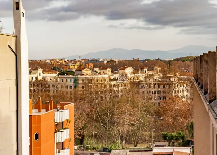 Trastevere Modern Terraced Apartament